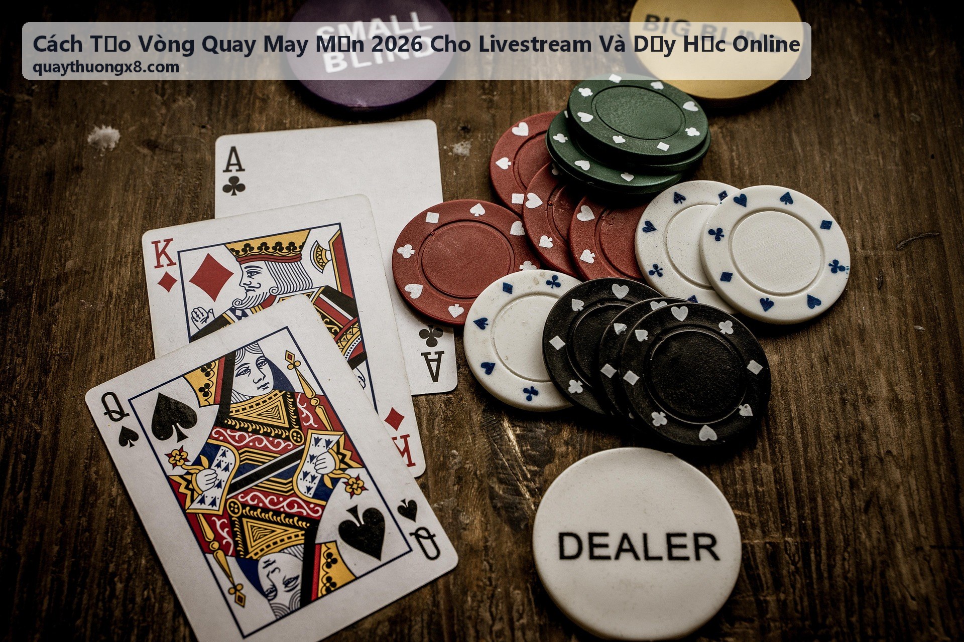Cách Tạo Vòng Quay May Mắn 2026 Cho Livestream Và Dạy Học Online - bài viết nổi bật